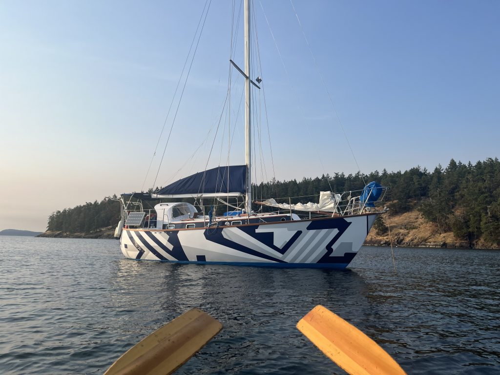 Percy Snow a Coast 34, the newest addition to the Starlight Sailing Fleet